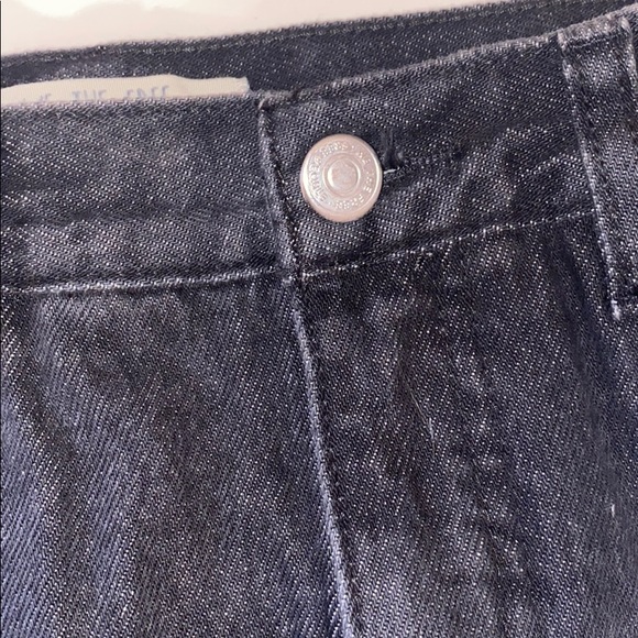 Free People Dark Grey Distressed Skirt - Picture 7 of 8